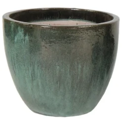 Glazed Egg - Moss Green - D60H52 Cm [pallet]