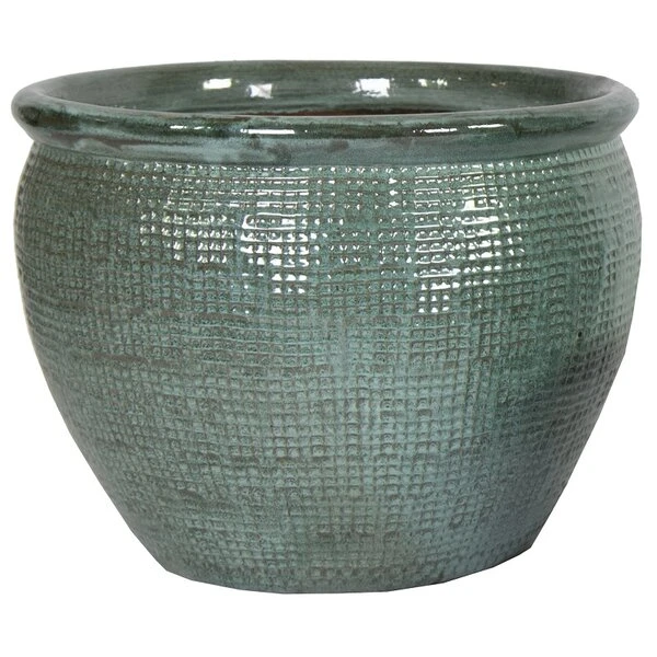 Portly Raster - Moss Green - D20H18 Cm 2 Portly Raster - Moss Green - D20H18 Cm - Afbeelding 2