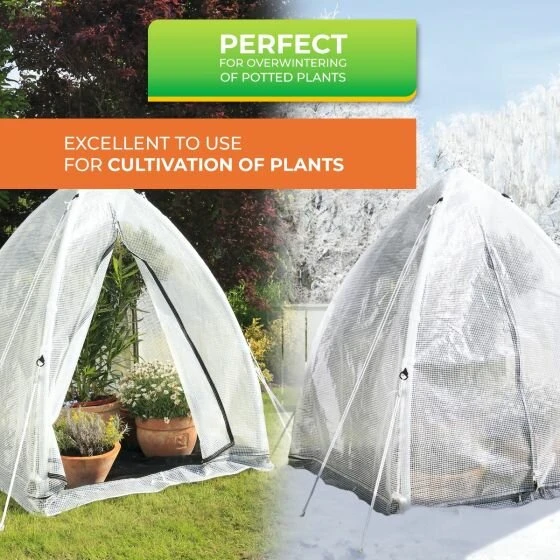 Overwinteringstent Tropical Island - Type M - 130 Cm X 130 X 150cm Ø 200cm 5 Overwinteringstent Tropical Island - Type M - 130 Cm X 130 X 150cm Ø 200cm - Afbeelding 5